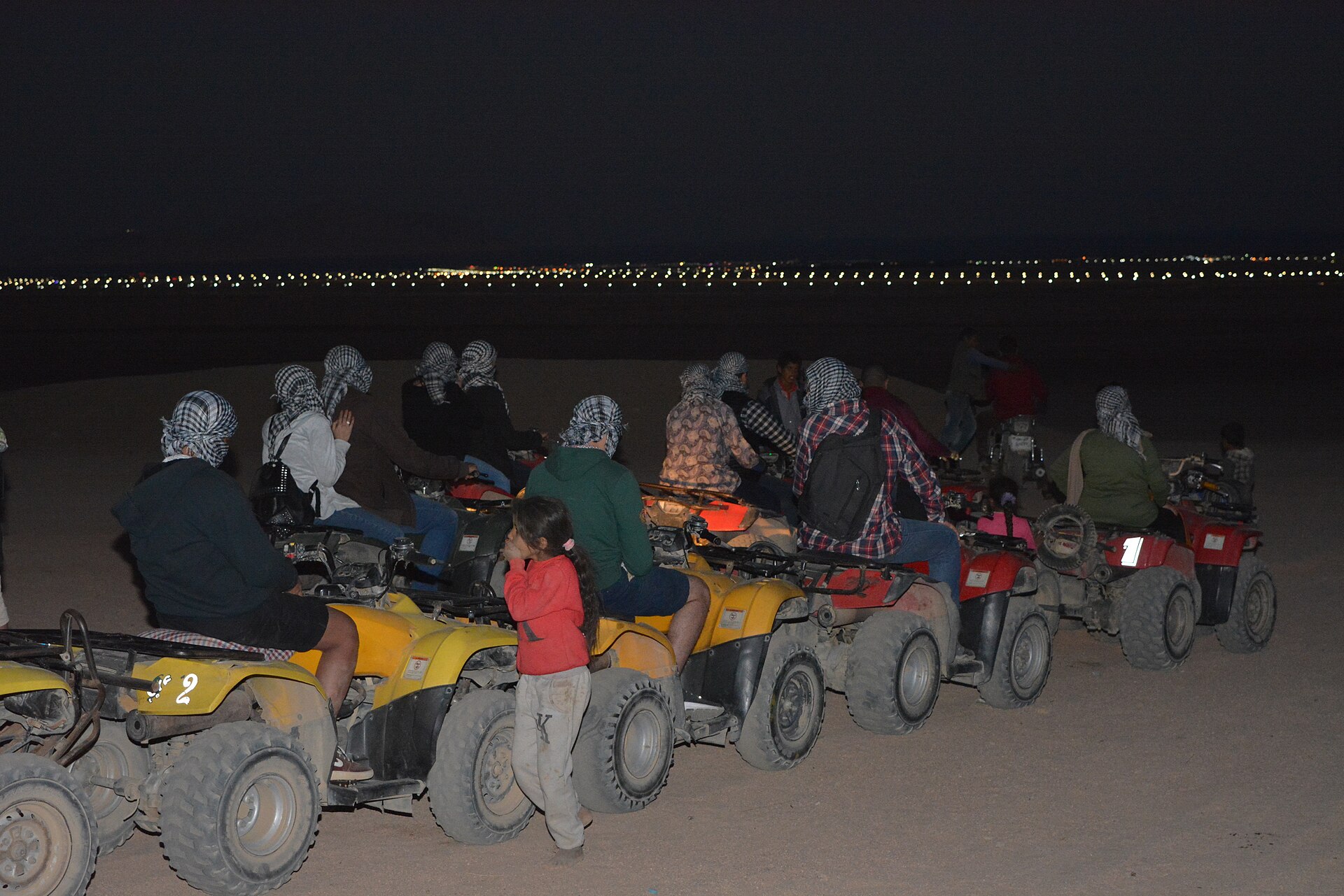 Jeep & quad safari in the desert