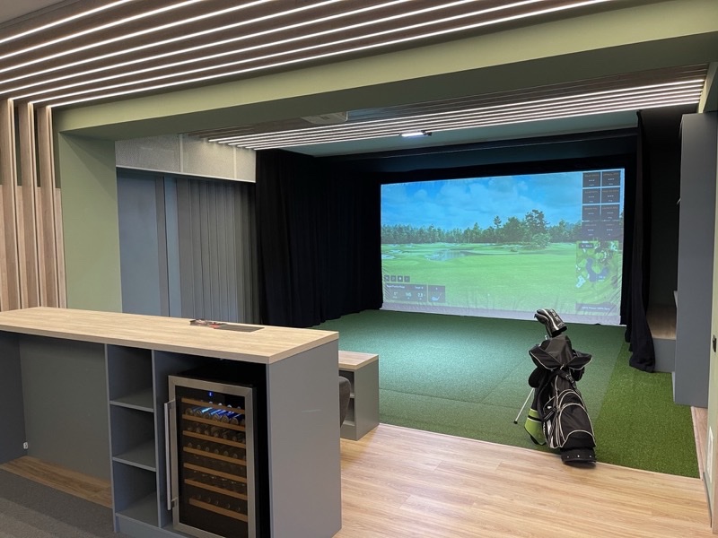 Champ du Golf simulator